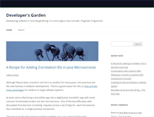 Tablet Screenshot of dev-garden.org